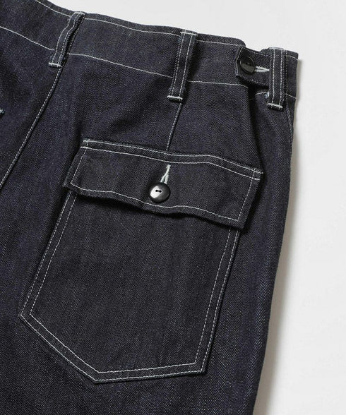MR.OLIVE / RINSE WASH 12oz CRUNCH DEINIM / UTILITY PANTS / ミスターオリーブ リンスウォッシュ 12オンス クランチデニム / ユーティリティパンツ
